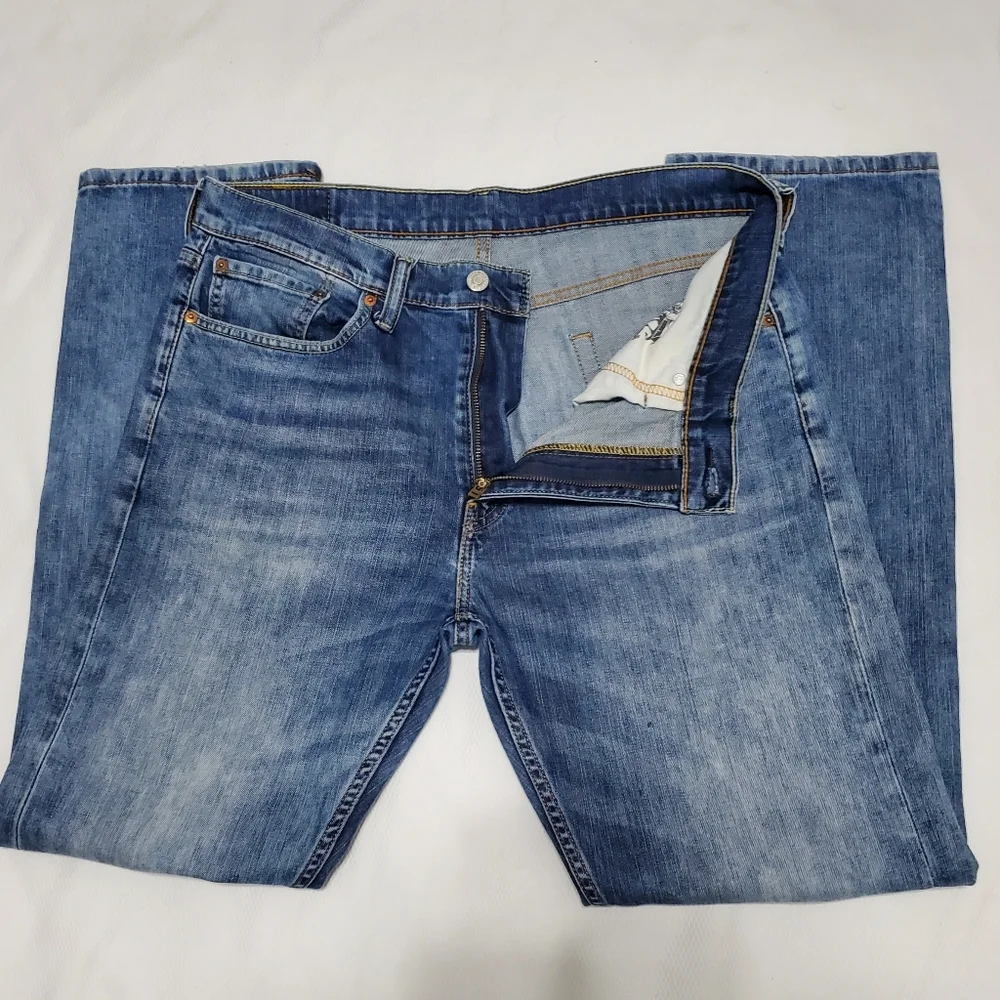 Levi's 513 Slim Straight Fit Jeans 34 Waist